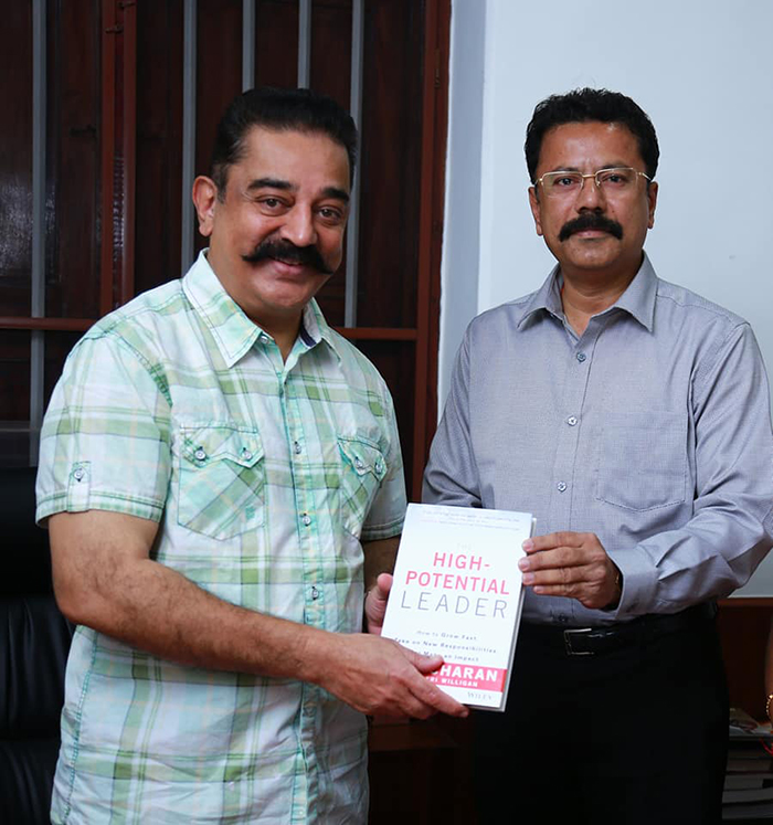 With Honourable MP Mr. Kamal Hassan
