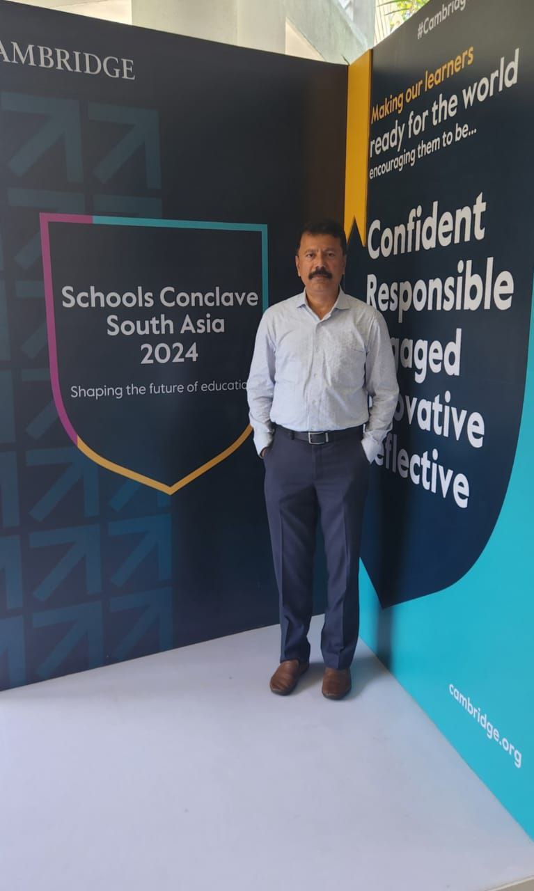 At the Cambridge Schools South Asia Conclave 2024
