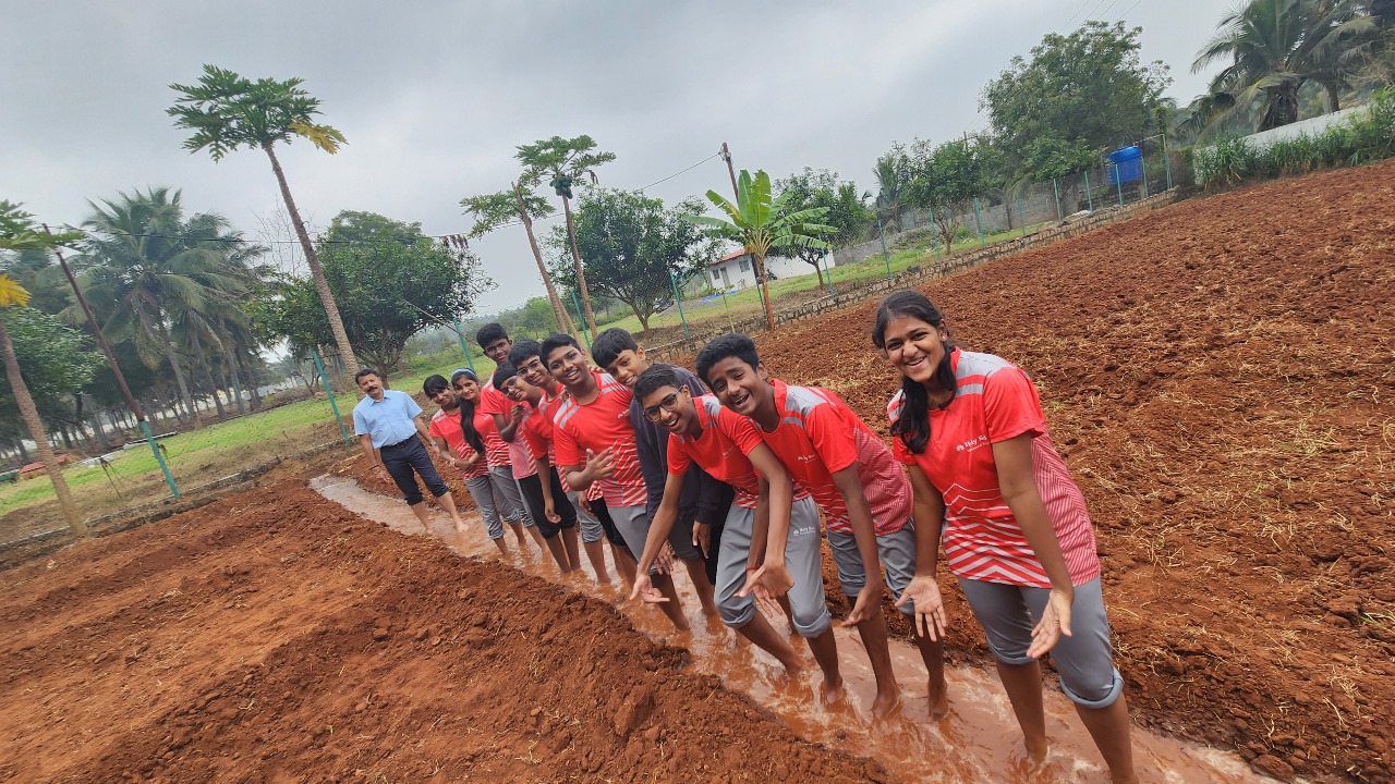 Connect’ing with nature @ Holy Sai OLC farm
