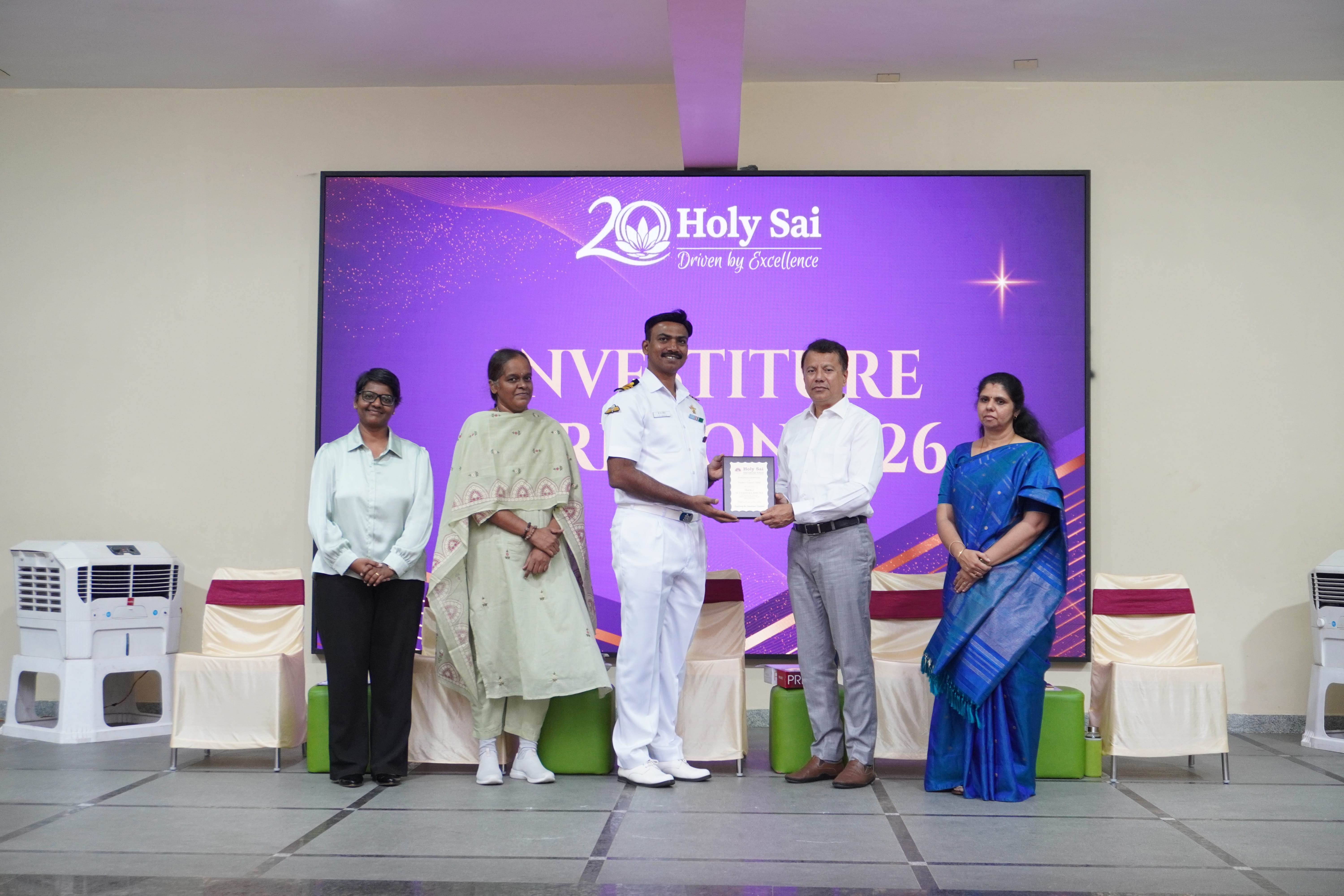 Investiture Ceremony'26 @ Holy Sai International School
