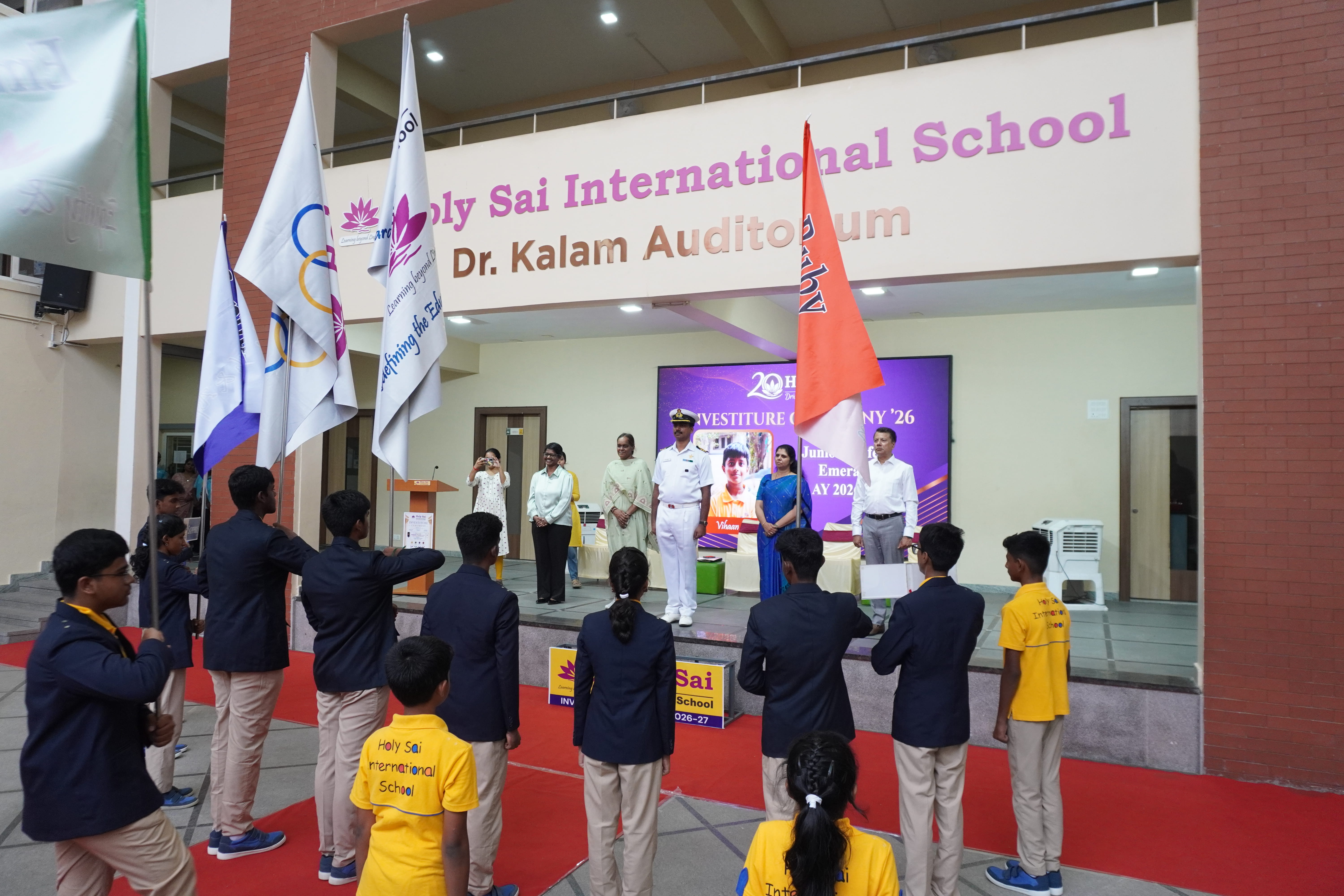 Investiture Ceremony'26 @ Holy Sai International School