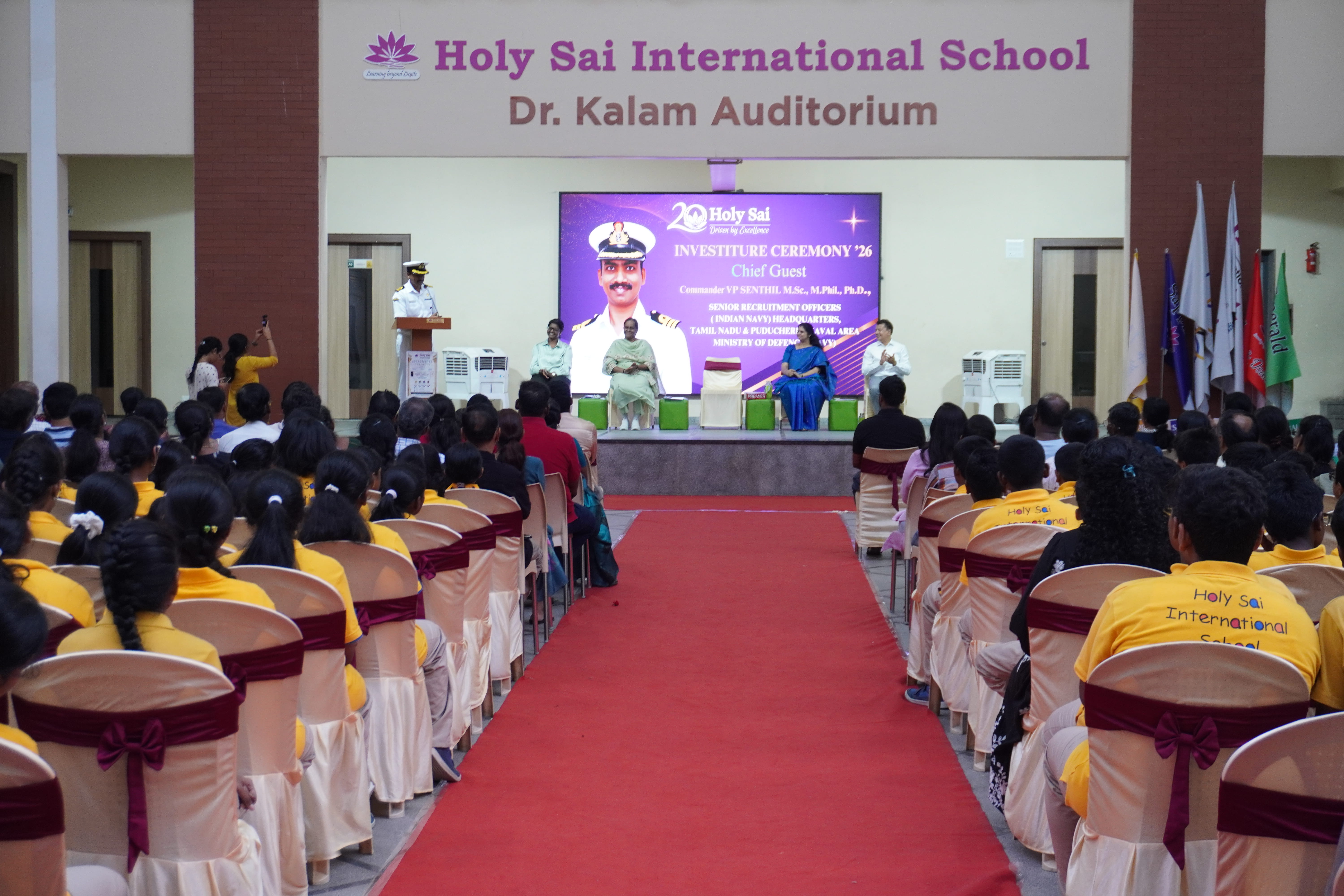 Investiture Ceremony'26 @ Holy Sai International School