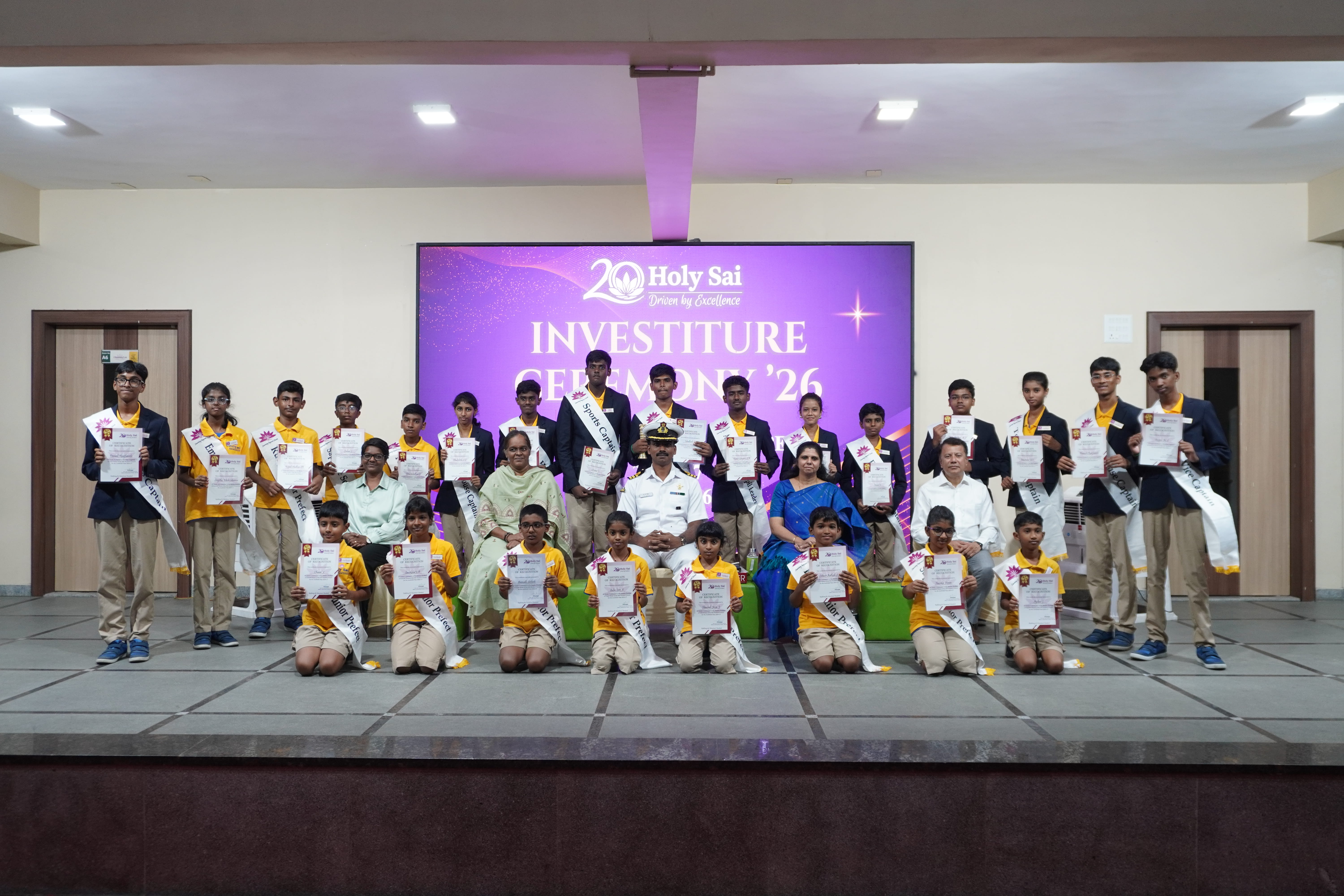 Investiture Ceremony'26 @ Holy Sai International School